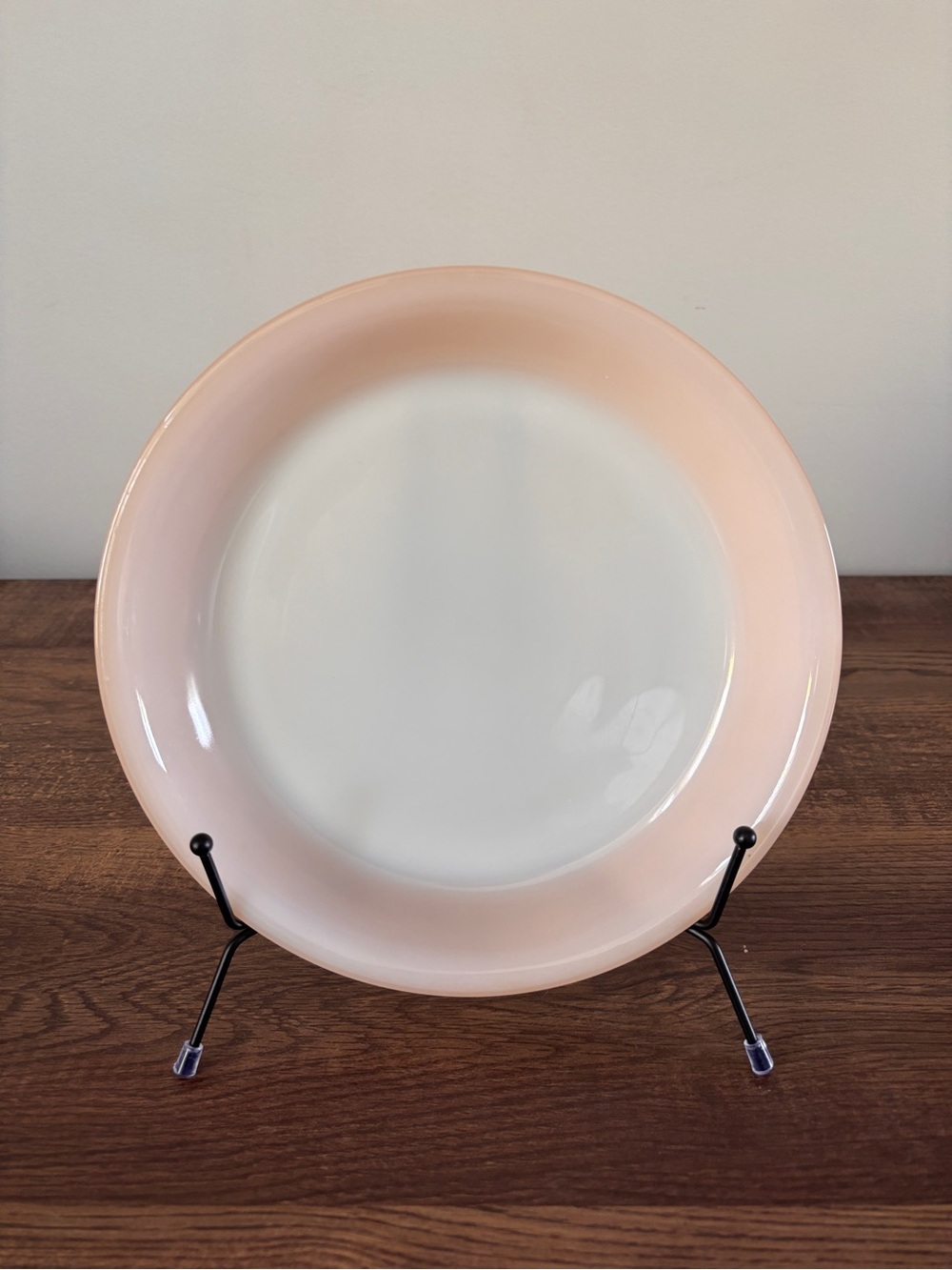 Fire King Peach Luster Pie Pan